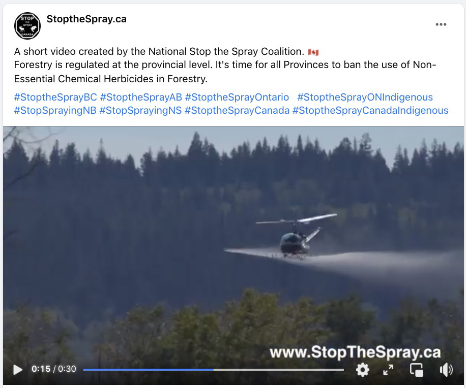 Stop the Spray Video