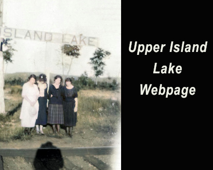 Upper Island Lake Webpage