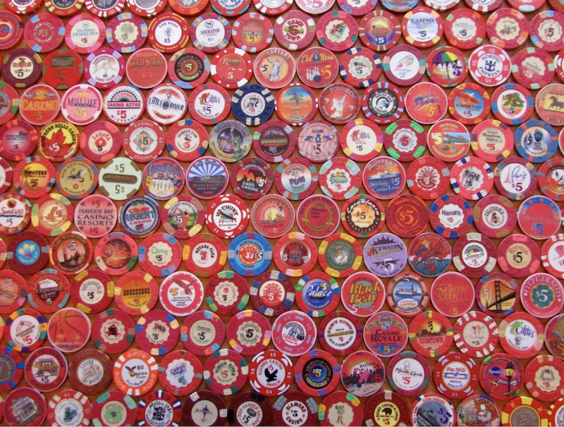 Maureen and John's Casino Chip Collection